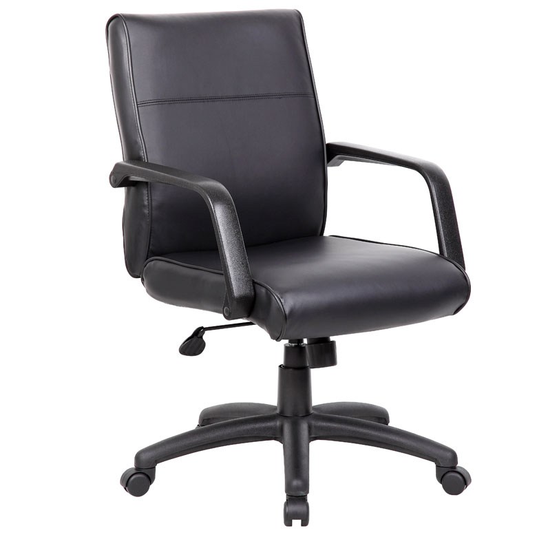 B686 Mid Back Executive Chair In LeatherPlus